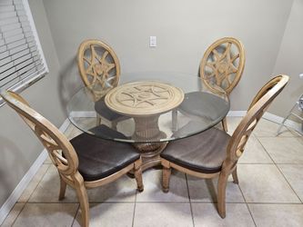Dining set 4 chairs