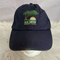 2008 US Open Torrey Pines Baseball Cap Hat Adjustable Strap USGA Member Golf