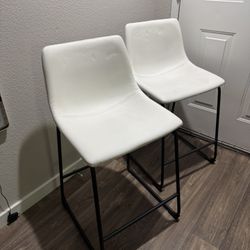 White Stool Chairs