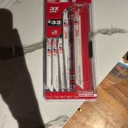 Milwaukee Sawzall 6 and 9 in. Bi-Metal Demolition Blade Set Multi TPI 10 pc