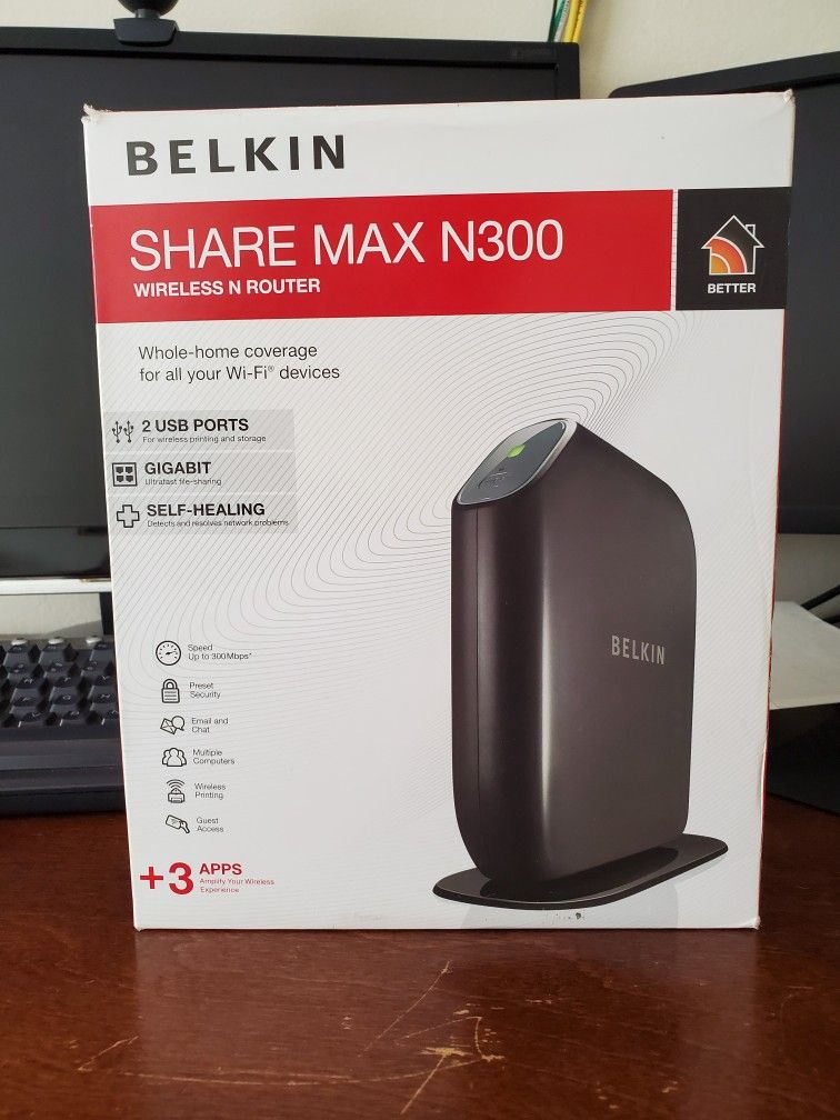 Belkin Share Max N300 Wireless Router