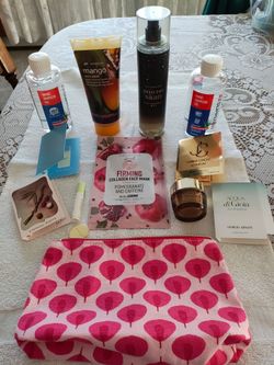 New beauty lot except a few vials used. Includes new 30.00 jar Estee Lauder. Moisturizer