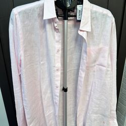 Vilebrequin Men’s Linen Casual Shirt Size (L) 