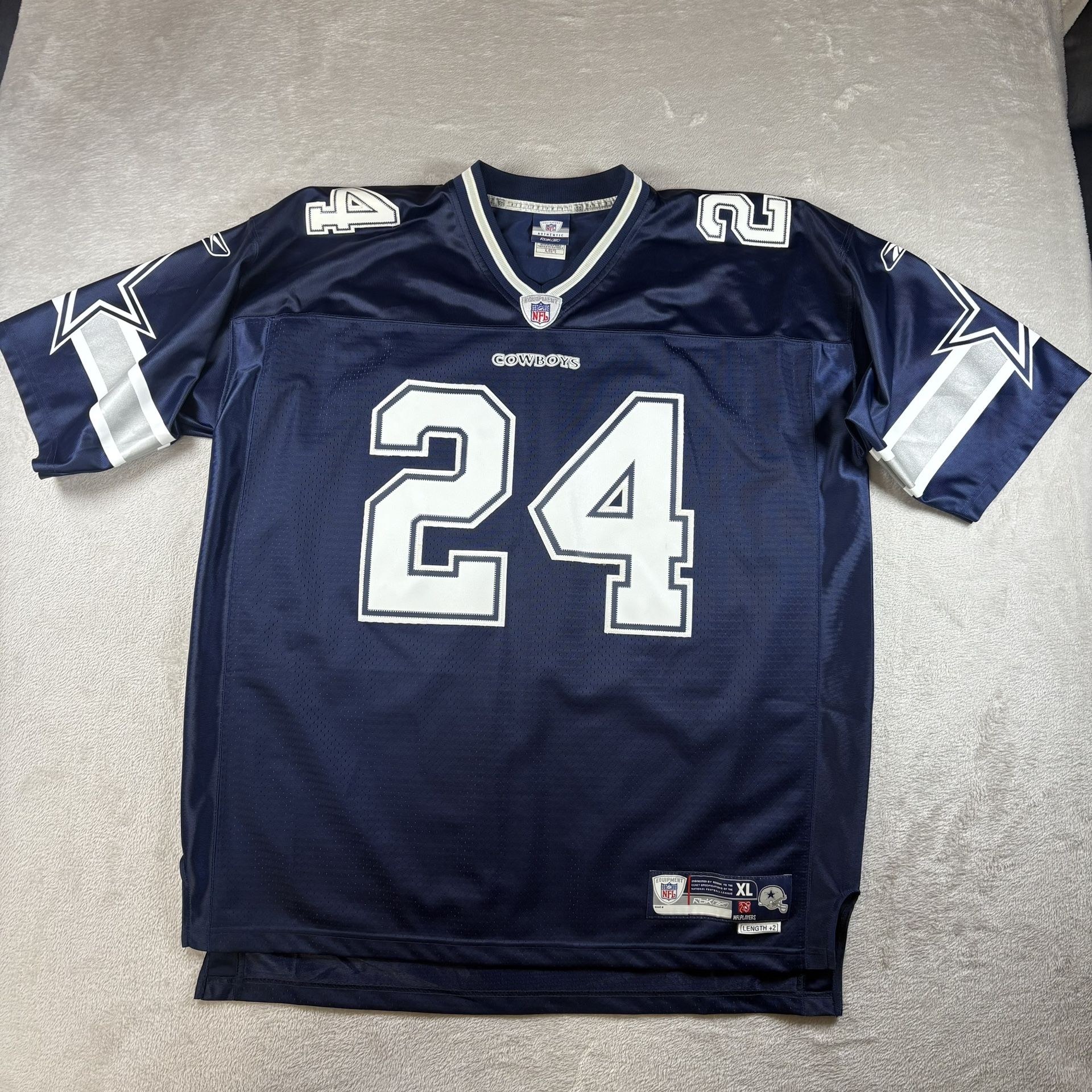 Marion Barber #24 Dallas Cowboys Size XL Stitched SEWN Reebok Jersey NEW #2833