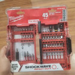 Milwaukee  Drill Bit 45pc Set