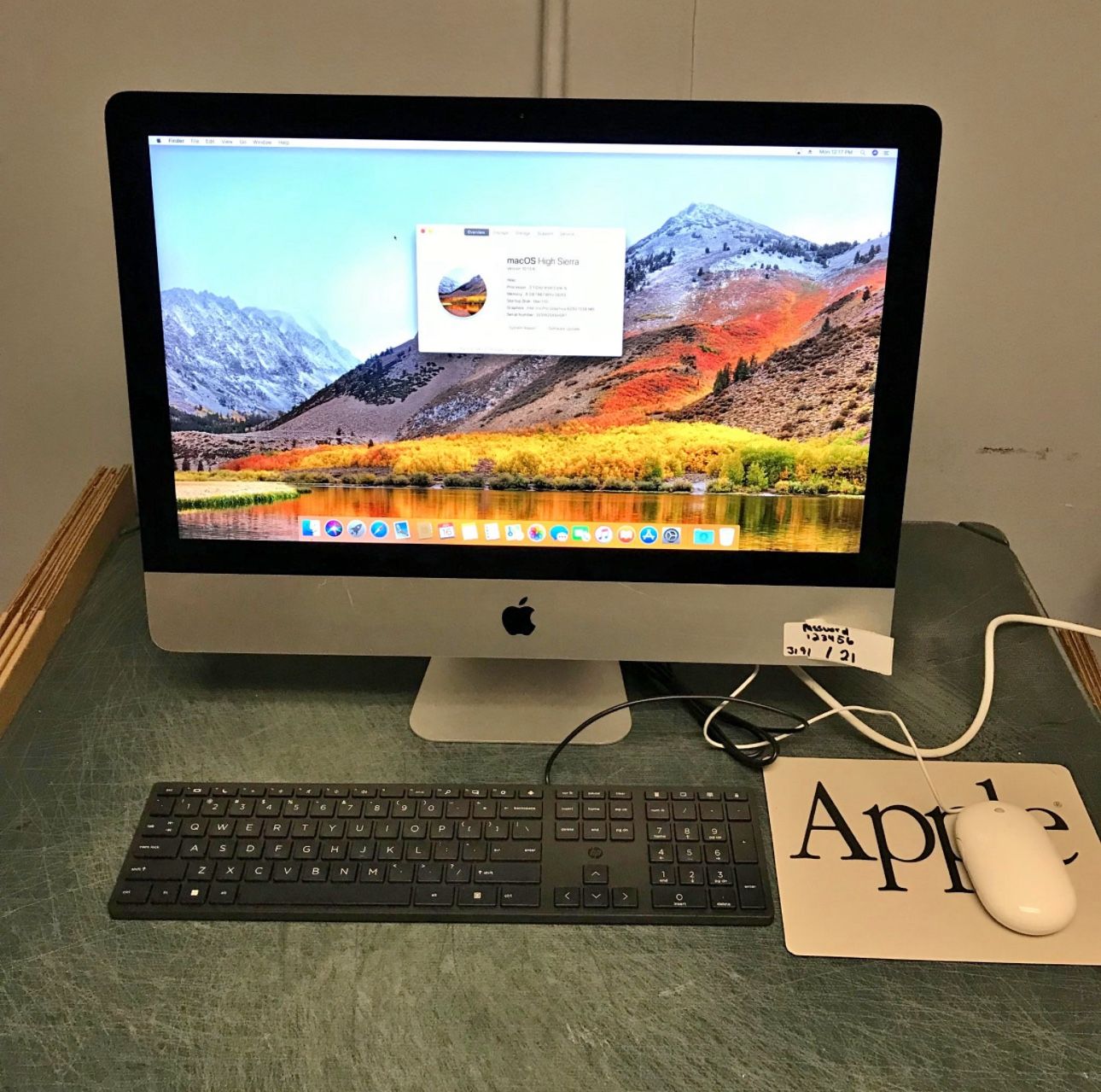 Apple iMac Slim All In One Computer 21.,5 In Screen Desktop PC