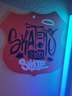 Skate Street Sign
