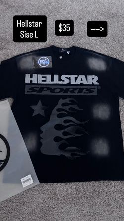 Hellstar Sports Graphic T-Shirt Size Large