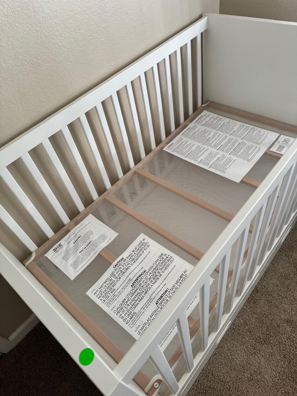 Ikea Stuva Crib Ikea Crib Mattress Dimensions New, Never IKEA
