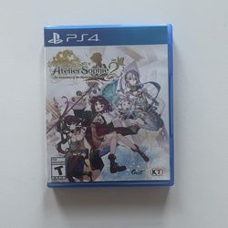Atelier Sophie 2 PS4 Game Playstation 4 Game