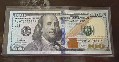 DONALD J TRUMP SIGNATURE LIMITED 100 DOLLAR BILL