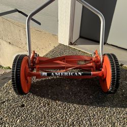 American Lawn Push Mower 4 Blade