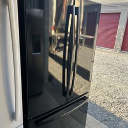 GE Black Refrigerator 