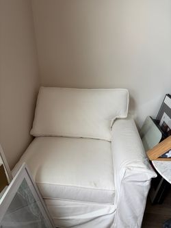 Pottery Barn Left sofa end unit