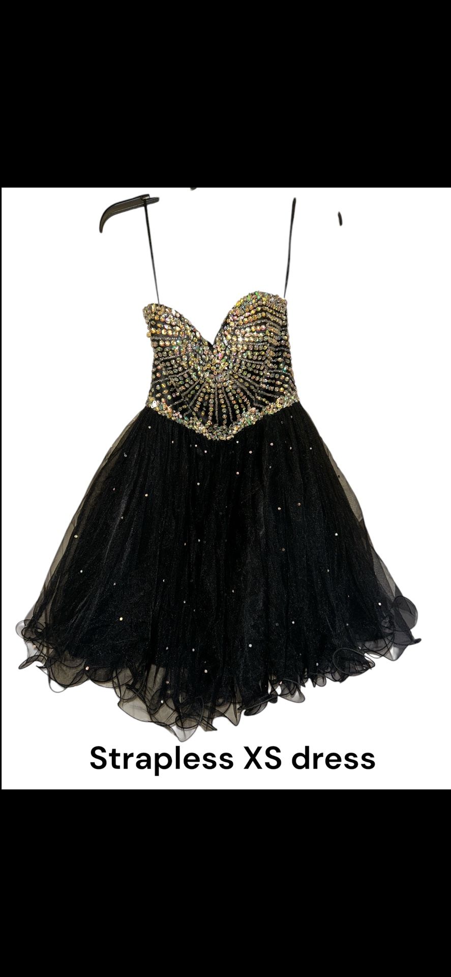 Strapless Prom Dress