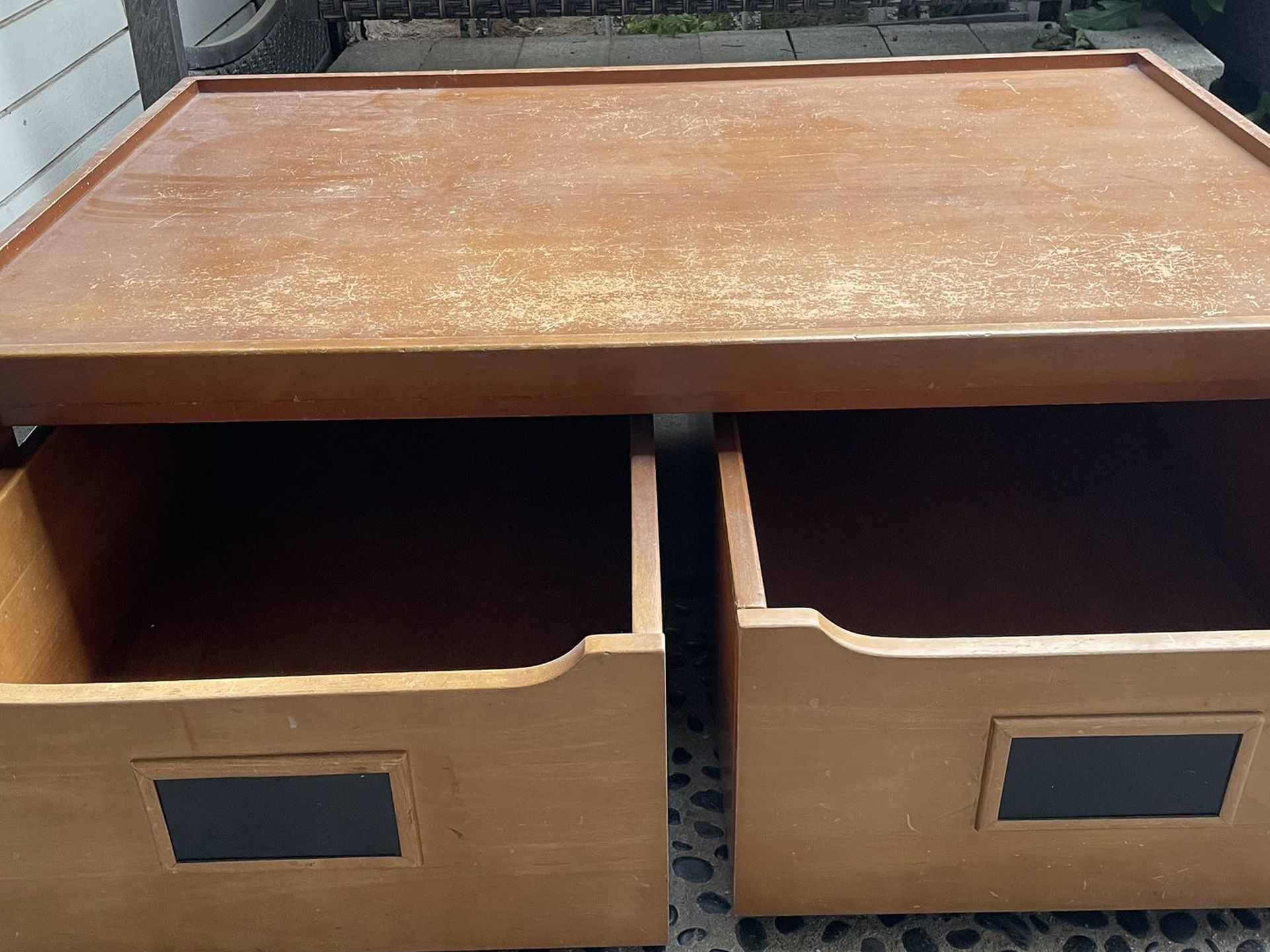 Pottery Barn Kids (Train) Table w/ Trundle