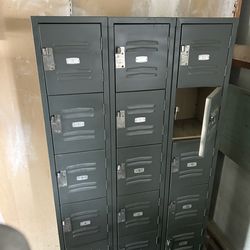 Vintage school lockers