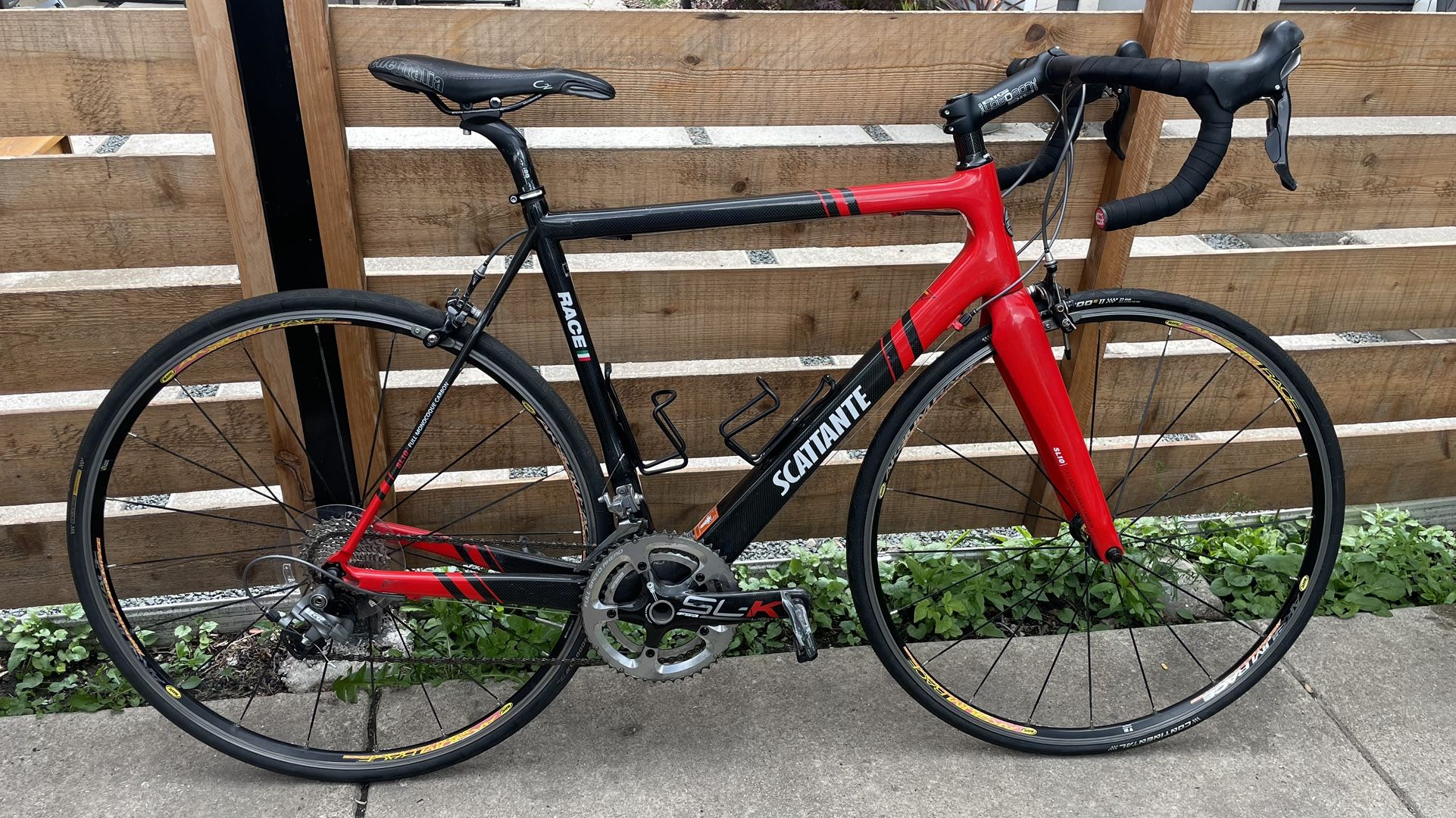 Scattante SL10 Race Road Bike Carbon Fiber 55cm