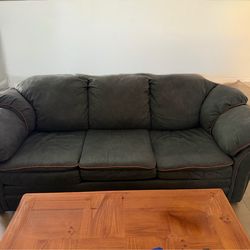 Sofa Green Cloth 90x36x36