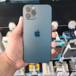 Apple iPhone 12 Pro Max 128GB in Pacific Blue (T-Mobile, Metro PCS, Simple Mobile, Sprint)