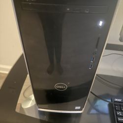 Dell computer and monitor 