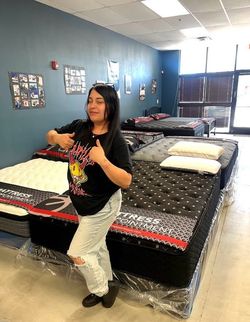 Brand New Queen Mattress Floor Models - 
Only $40 Down!