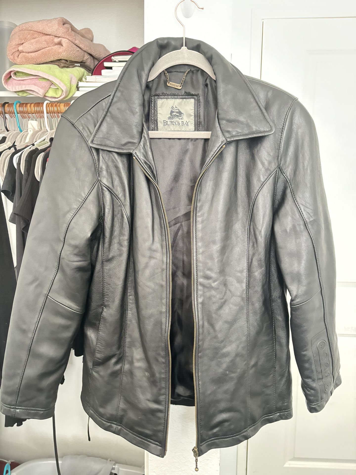 Burks Bay Leather Jacket 