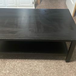 Black/brown Coffee Table