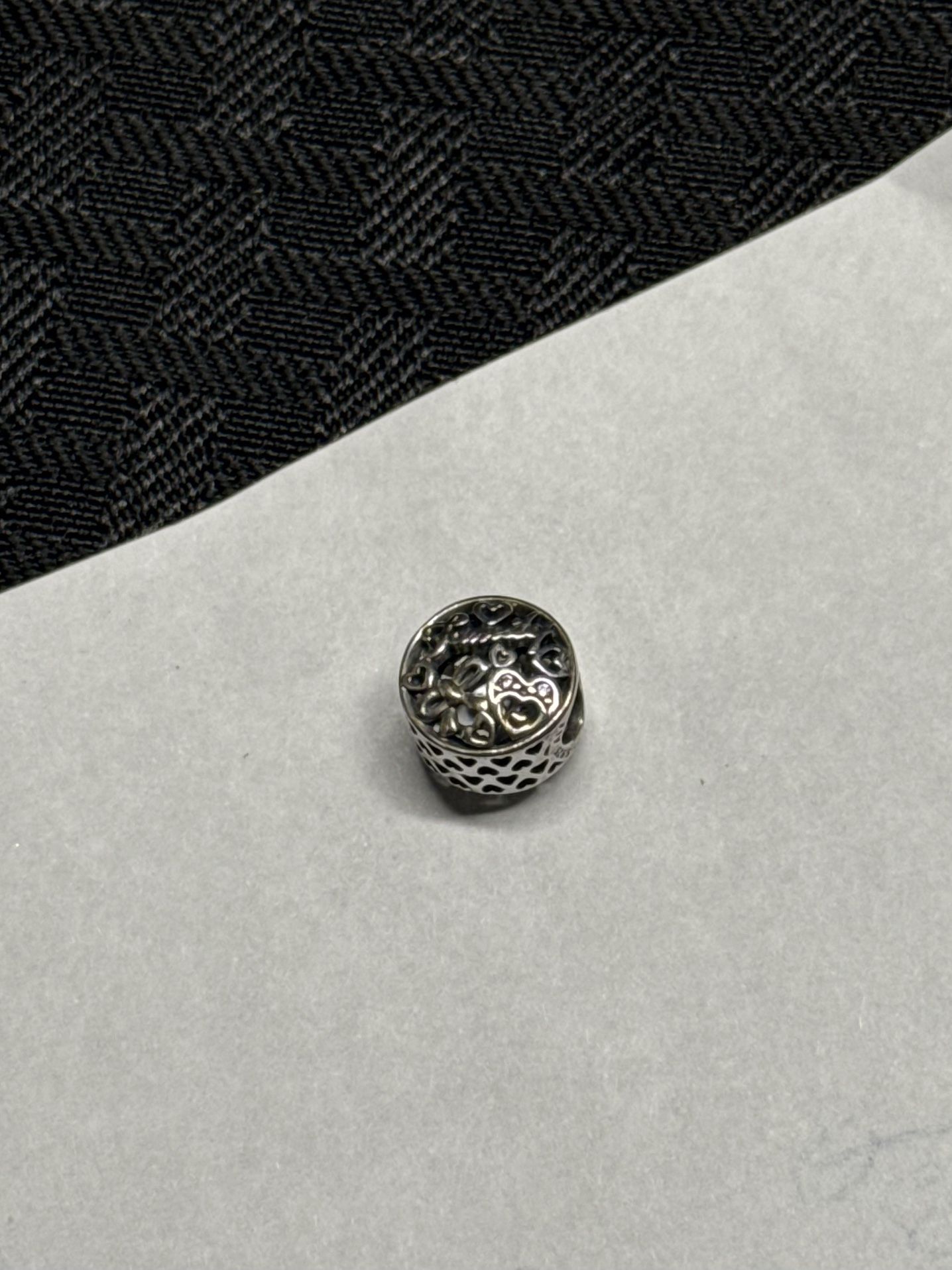 Pandora Sterling Silver Family Tribute Bead Charm
