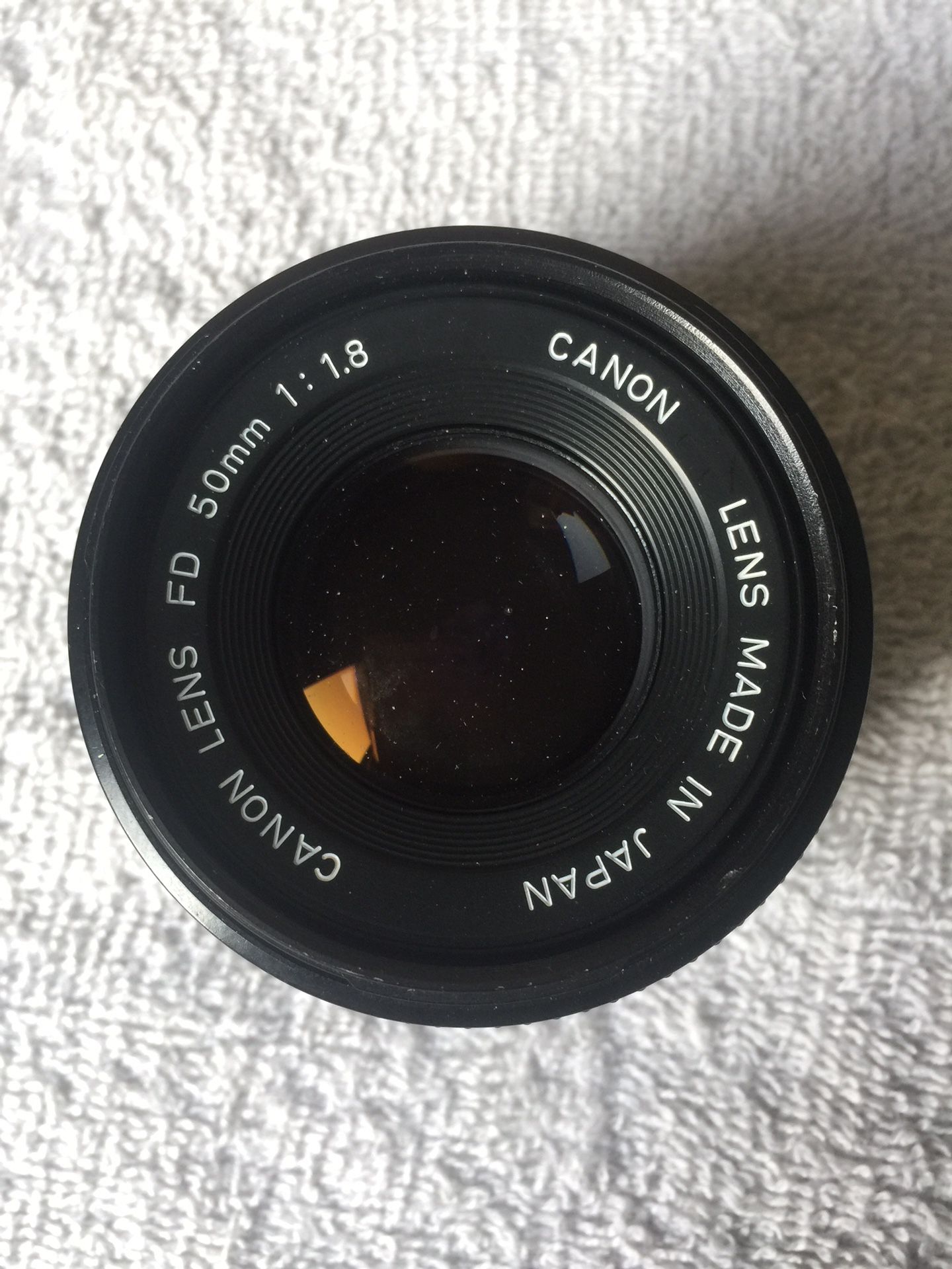 Canon FD 50mm F1.8 Lens