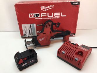 Milwaukee M18 FUEL 18-Volt Lithium-Ion Brushless Cordless HACKZALL Reciprocating Saw Kit W/(1) 5.0Ah Batteries, Charger