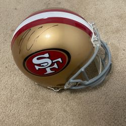 Signed Jimmy Garoppolo 49ers Helmet