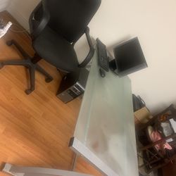 Desk & Chair.