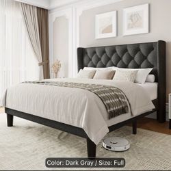 FULL size bed frame and head board