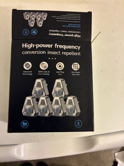 High-Power Frequency Ultrasonic Insect Repellent 6-Pack