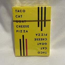 Taco Cat Goat Cheese Pizza Family Game 3-8 Players 