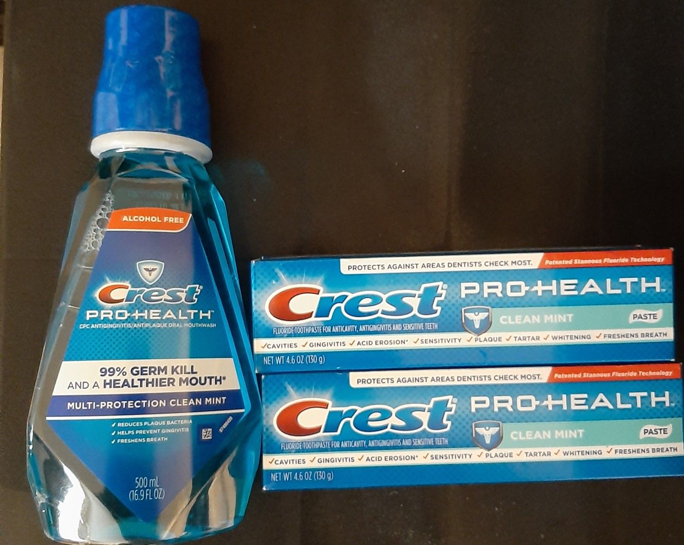 Crest Pro Health Toothpaste & Mouthwash