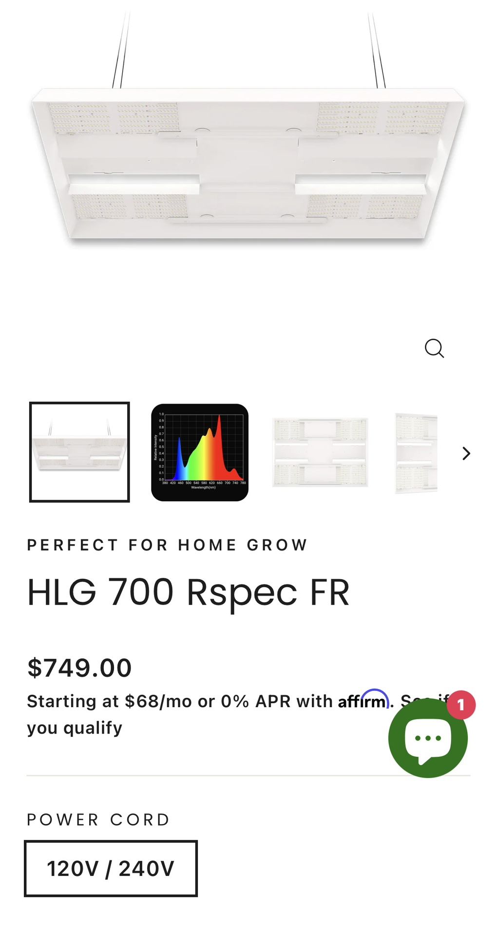 HLG 700 Respec