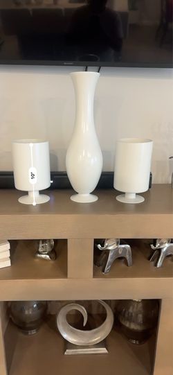 Glass vases
