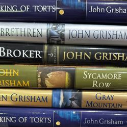 John Grisham Hard Back Books $4.00 each OBO