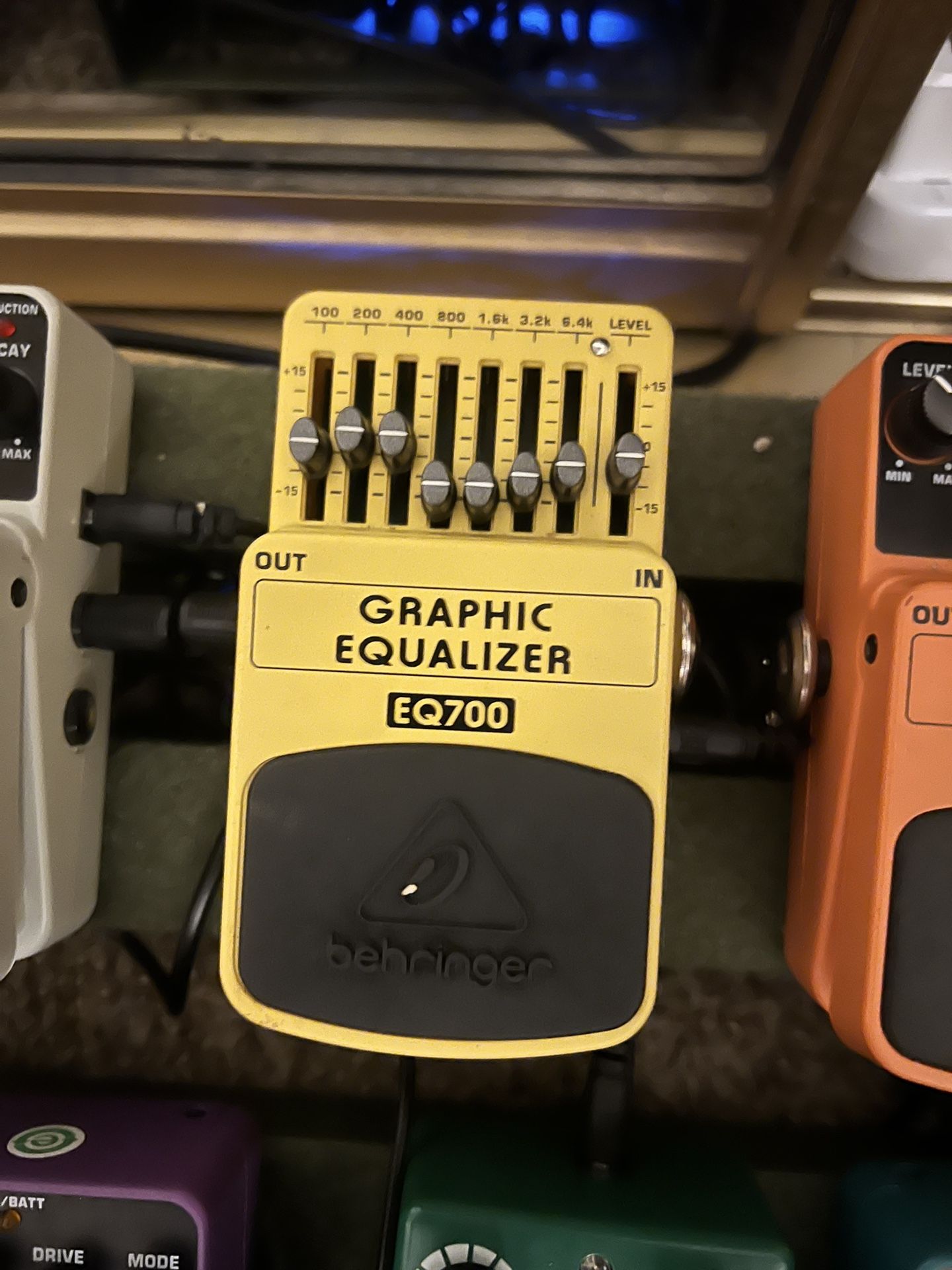 Behringer Graphic Equilizer Guitar Bass Pedal