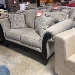 Brand new sofa and loveseat for $1200 both pieces brand new