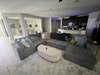 Grey Sectional Sofa