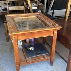 End Table Glass Top