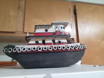 Hand Made Tugboat 