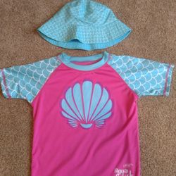 Rashguard And Hat Size 10/12