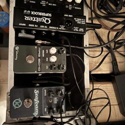 Guitar Pedalboard System All Keeley Pedals Pedal Power Power Supply’s