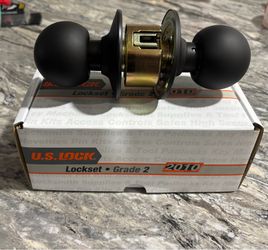 U.S LOCK DOOR KNOBS    Please read description