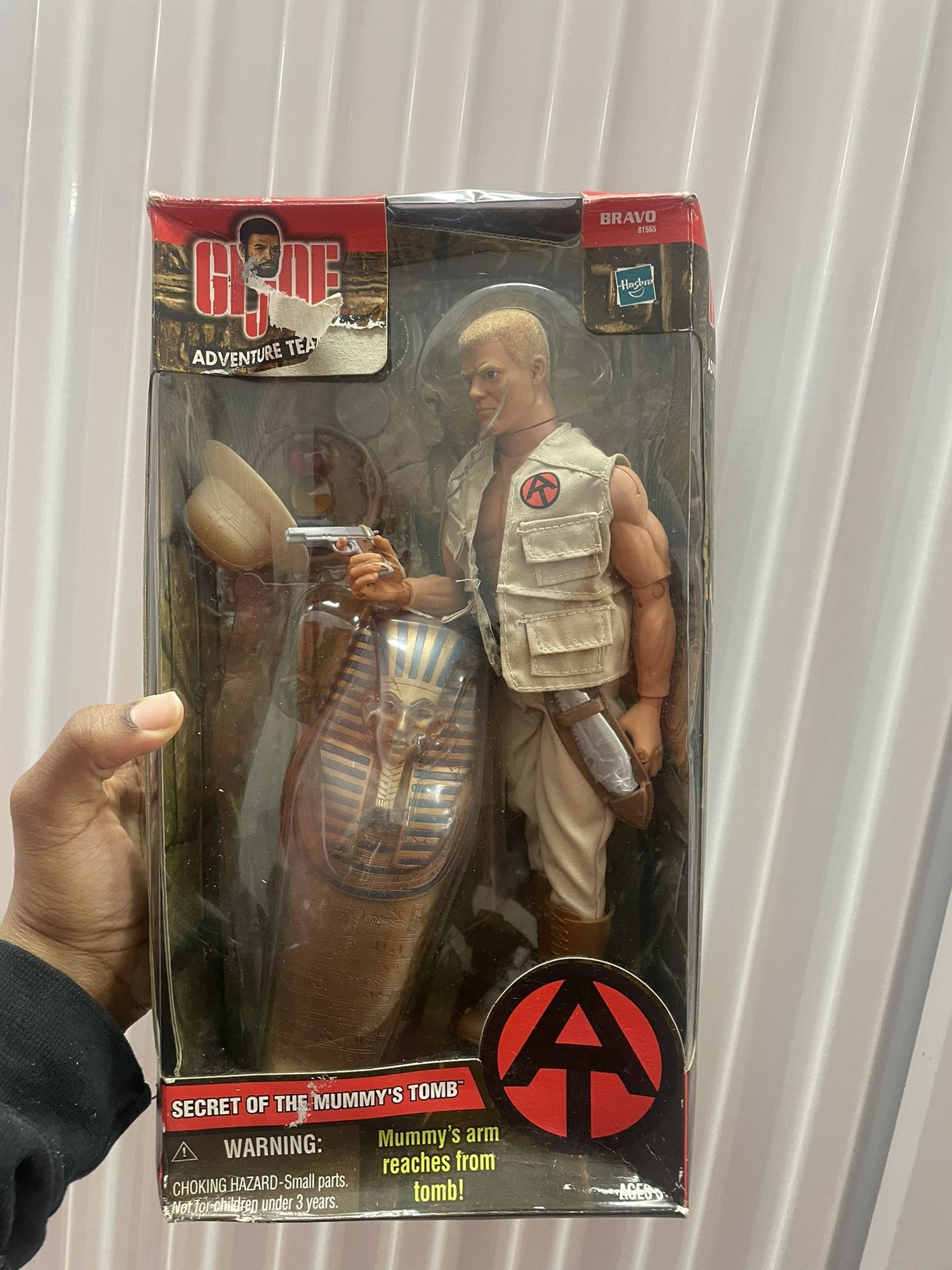 GI Joe Adventure Team Secret of the Mummy's Tomb 12" Action Figure Hasbro