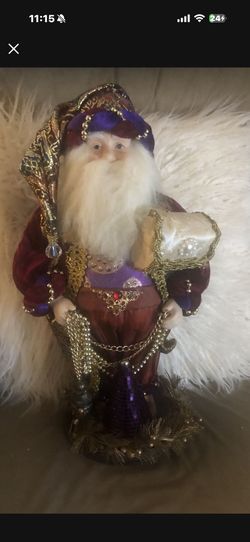 Moroccan Santa Figure 19”H